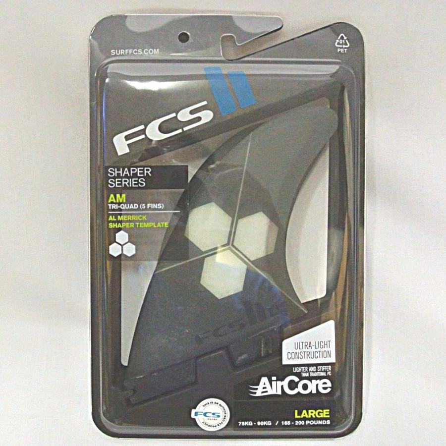 FCS FCS2 Air Core Tri Quad Set Al Merrick エフシーエスサーフィン