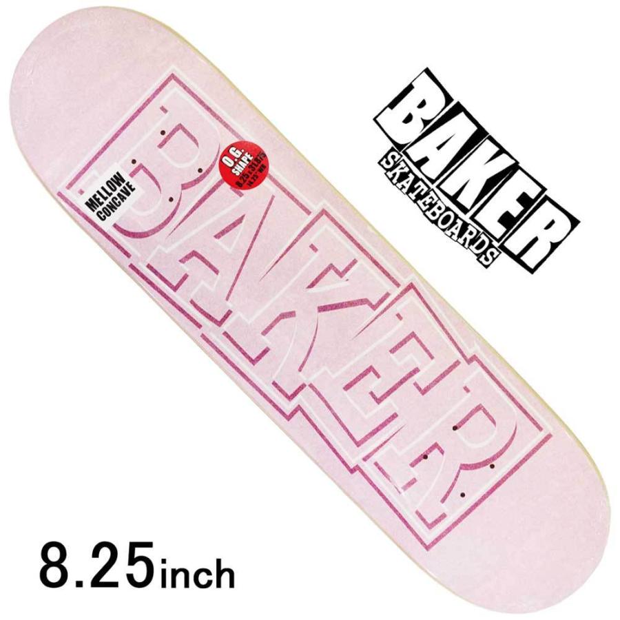 スケボー デッキ スケートボード シグネチャー Baker ベイカー スケボーデッキ 板 Rz Ribbon Pink Deck 8 25inch ストリート オシャレ ファッション アイテム Be 139 スケートボード専門店バタフライ 通販 Yahoo ショッピング