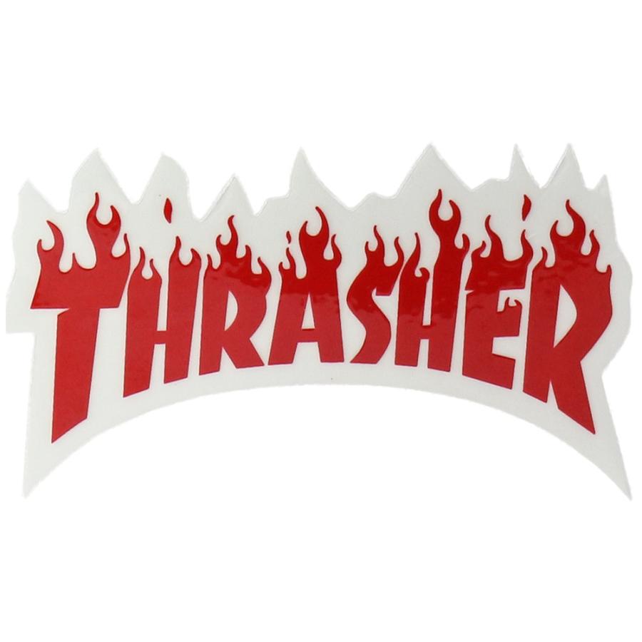 Thrasher スラッシャー ステッカー Flame Small Sticker レッド スケートボード フレーム スケボー シール ブランド スーツケース オシャレ Diamondlogobig スケートボード専門店バタフライ 通販 Yahoo ショッピング