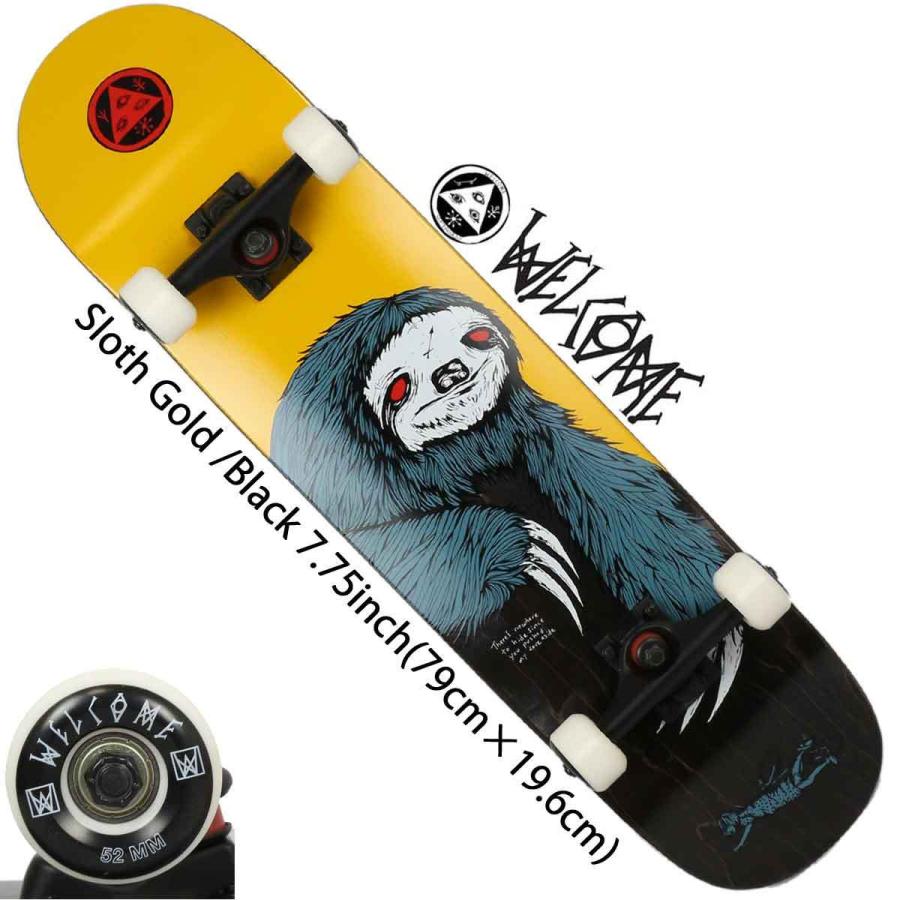 スケボー スケートボード 純正コンプリート Welcome ウェルカム Sloth Bactocat Teddy Complete 7 75インチ 8インチ 完成品 初心者 Dst J01 スケートボード専門店バタフライ 通販 Yahoo ショッピング