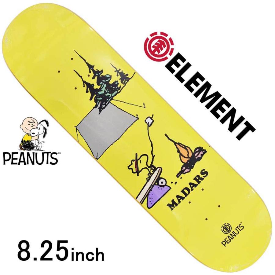 スケボー デッキ スケートボード ピーナッツ Element エレメント スケボーデッキ 板 ストリート Peanuts Woodstock X Madars Deck 8 25inch コミック スヌーピー Ele 102 スケートボード専門店バタフライ 通販 Yahoo ショッピング