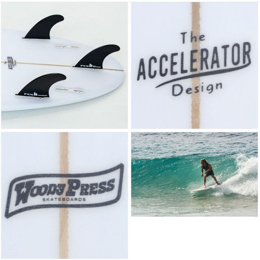 サーフィン・ボディボード FCS2 ACCELERATOR SMALL サーフィン・ボディボード FCS2 ACCELERATOR THRUSTER M FCS II