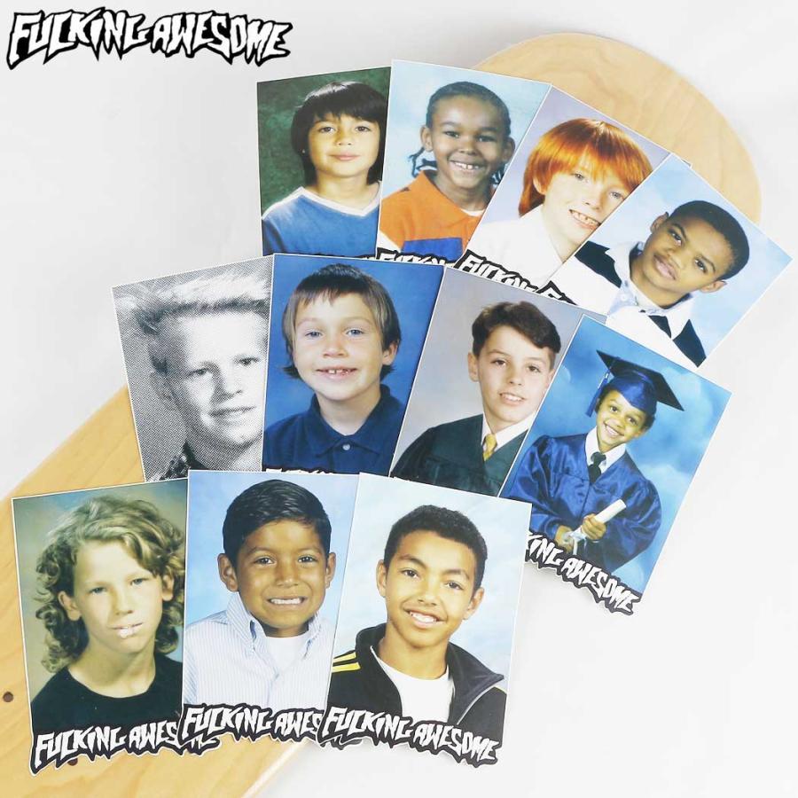 fucking awesome class photo sticker バラ可 FA Fucking Awesome Class Photo Stickers Assorted 5.5