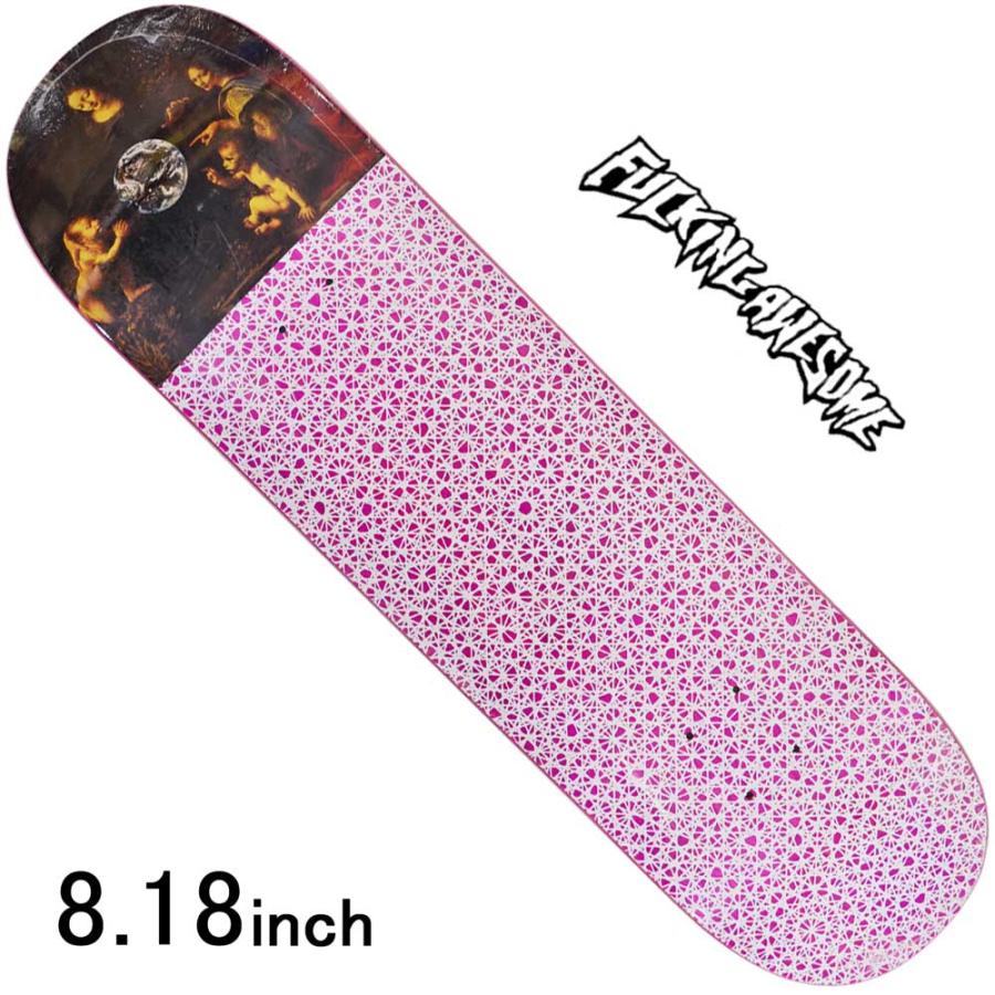 スケボー デッキ スケートボード シグネチャー Fucking Awesome ファッキンオーサム スケボーデッキ 板 Gino World Pink 8 18inch ストリート オシャレ ファッ Facking 155 スケートボード専門店バタフライ 通販 Yahoo ショッピング