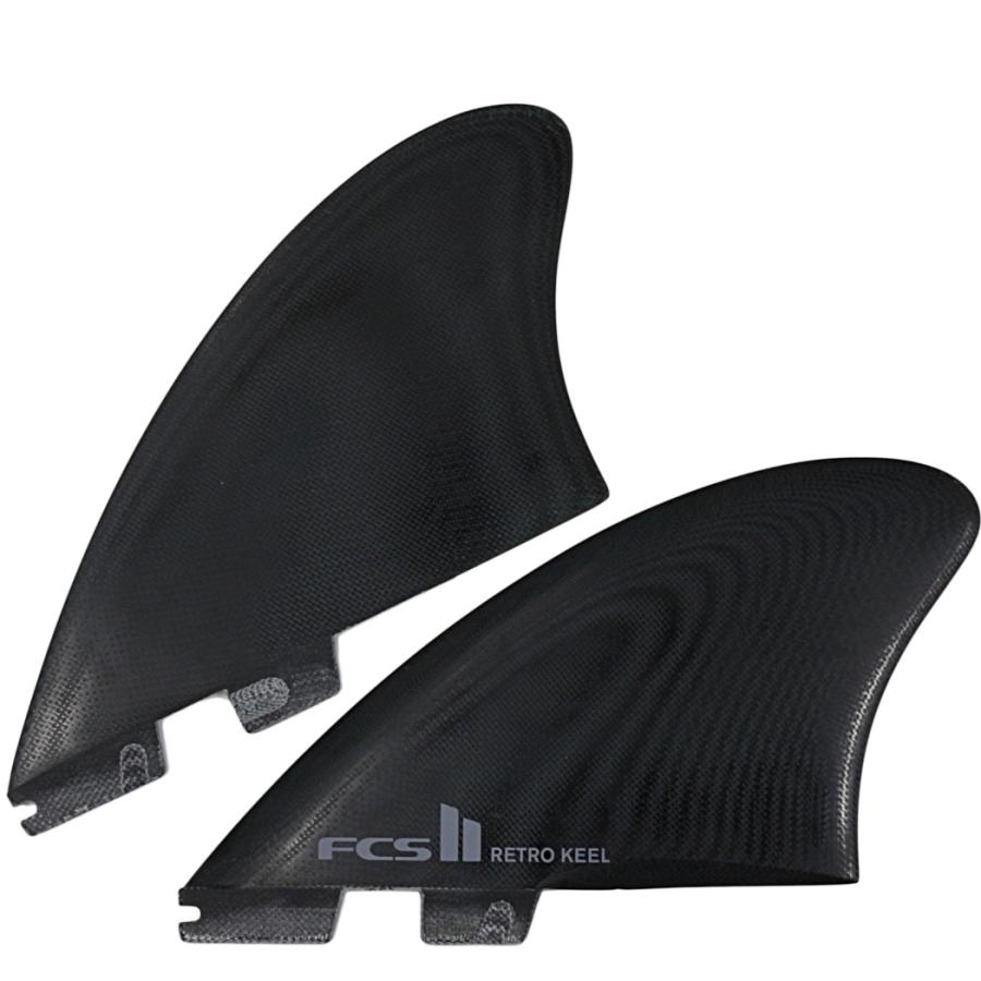 FCS FCS II RETRO KEEL TWIN FIN SET ツイン レトロ キール フィン