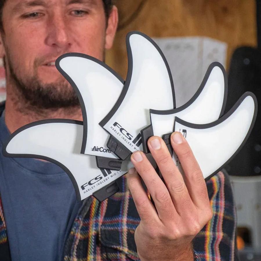FCS FCS II HARLEY MID TRI-QUAD FIN SET フィン ロング ショート