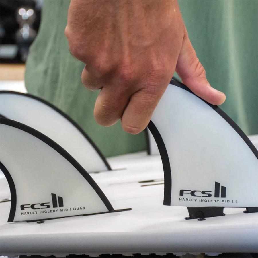 FCS FCS II HARLEY MID TRI-QUAD FIN SET フィン ロング ショート