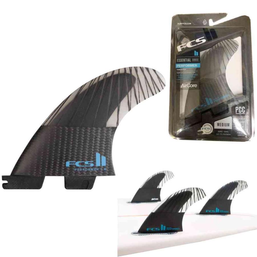 FCS FCS2 フィン II Performer PC Carbon Tri Fins S M L サイズ