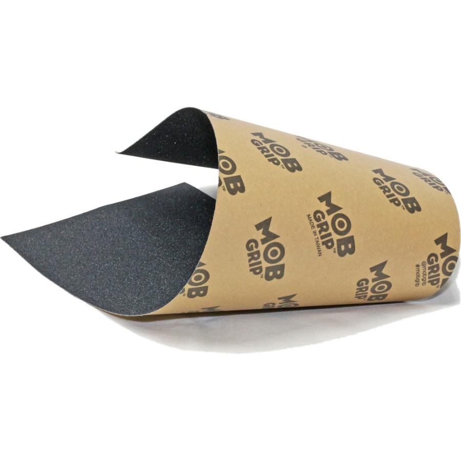 モブグリップ 9インチ スケボー デッキテープ 標準サイズ Mob Grip Griptape ブラック スケートボード スケボー パーツ グリップテープ ザラザラ 滑り止め|butterflygarage|02