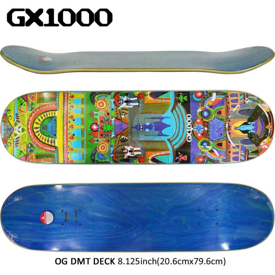 スケボー スケート デッキ スケートボードgx 1000 ジーエックス1000og Dmt Deck 8 125inchストリート オシャレ ファッション アイテム ブランド デッキ Gx 119 スケートボード専門店バタフライ 通販 Yahoo ショッピング