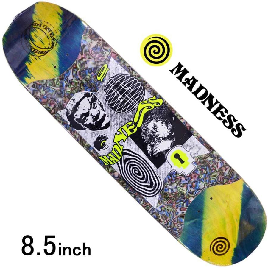 マッドネス 8 5 インチ スケボー デッキ ブランド スポーツ Madness Skateboards Outcast デッキ パーツ Slick 人気 ブランド オールドスクール 板 かっこいい Deck Mad 151 スケートボード スケートボード専門店バタフライ