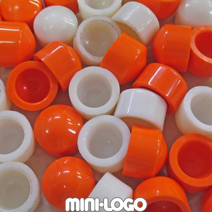 【SALE／104%OFF】 パーツ ギフ_包装 部品 ピボットカップ Mini Logo ミニロゴ スケボー ホワイト Cups オレンジ スケートボード Pivot