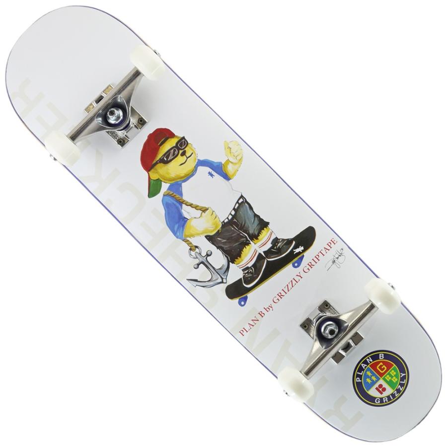 スケートボード スケボー コンプリート 8 25インチ Grizzly Plan B Shecks デッキ トラック ベアリング ベンチャー ブランド 初心者 おすすめ 人気 Precomp42 スケートボード専門店バタフライ 通販 Yahoo ショッピング