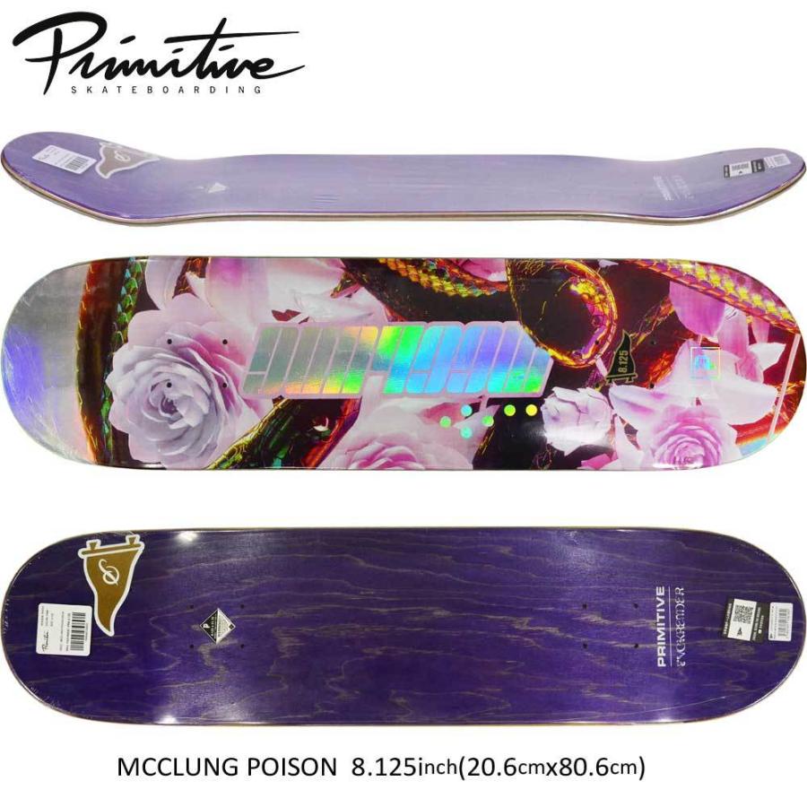 21年ファッション福袋 プリミティブ 8 125 インチ スケボー デッキ Primitive Poison Trent Mcclung Skateboard Deck スケートボード ブランド ストリート パーク 女子 子供 Materialworldblog Com