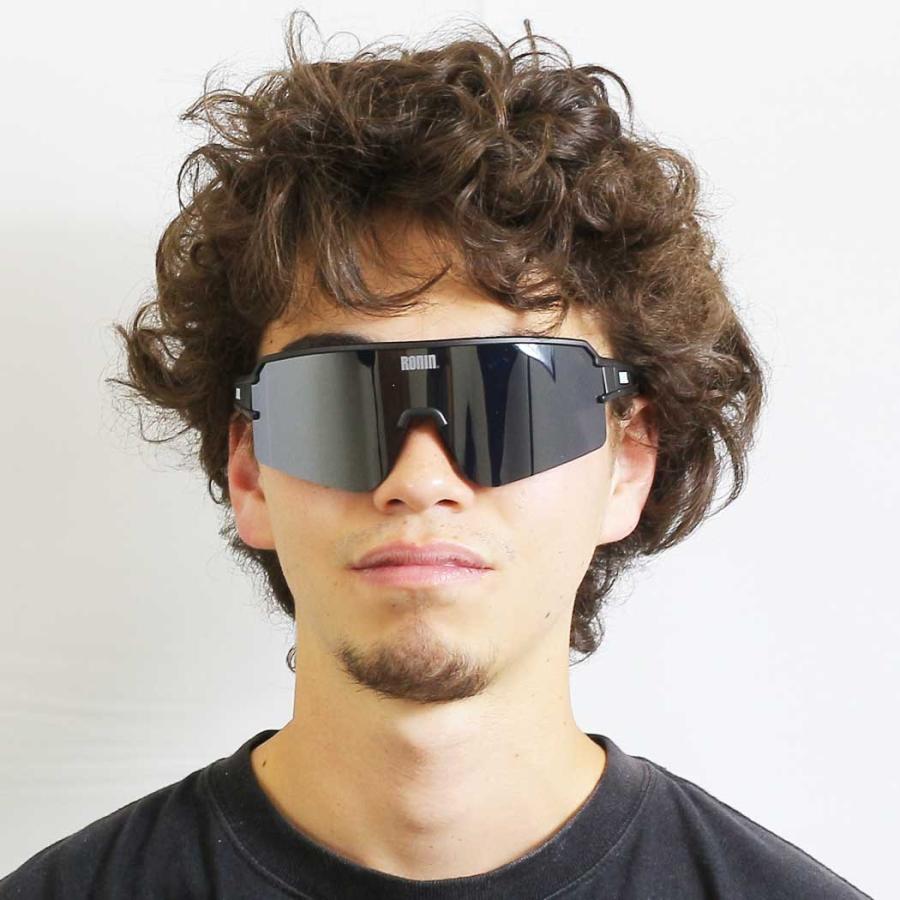 Ronin Eyewear サングラス ロニンアイウエア UVカット Apollo アポロ マットブラック アジアンフィット Hawaii Japan チームモデル 紫外線対策 枠なし 偏光レンの画像