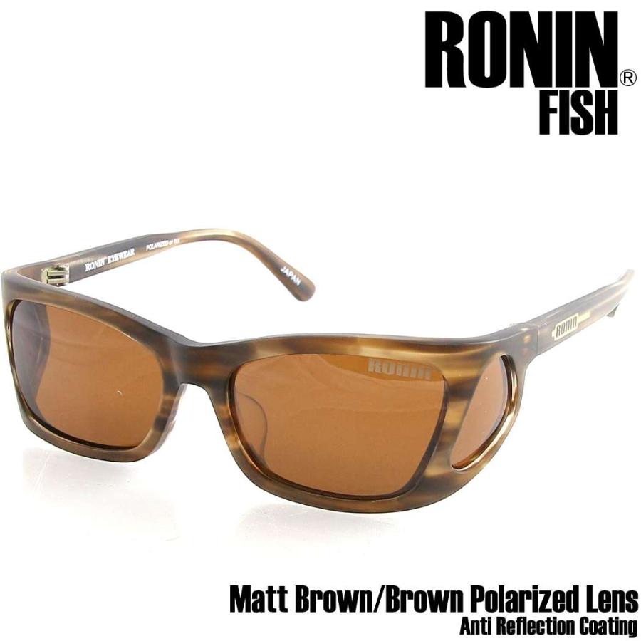 即発送可 Ronin Eyewear サングラス ロニンアイウエア UVカット THE FISH フィッシュ アジアンフィット 紫外線対策 偏光レンズ