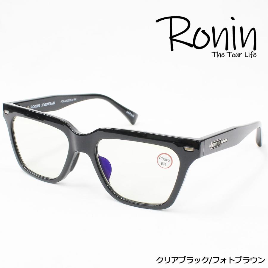 RONIN 偏光サングラス JAPAN仕ハードケース、ソフトケース付 Ronin Eyewear サングラス ロニンアイウエア UVカット FLUX フラックス