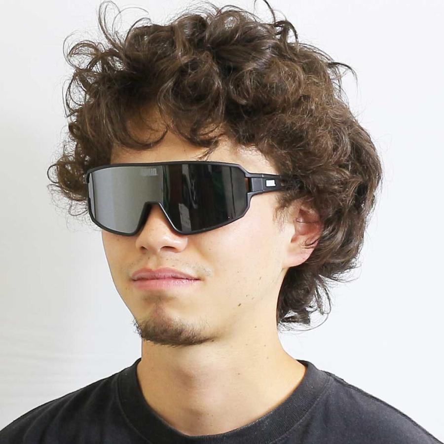 Ronin Eyewear サングラス ロニンアイウエア UVカット ZEUS ゼウス マットブラック アジアンフィット Hawaii Japan チームモデル 紫外線対策 枠なし 偏光レンズの画像
