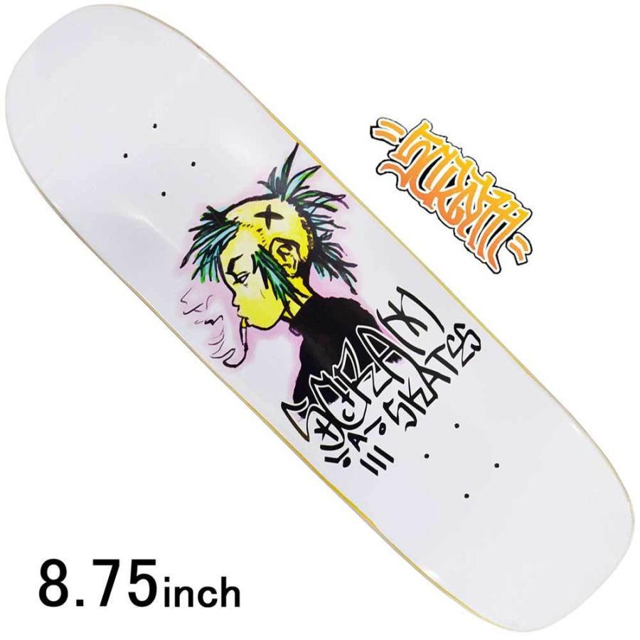 スケボー スケート デッキ スケートボード Scram Skates スクラム スケート 板gorilla Shovel Nose 8 75inchストリート オシャレ ファッション アイテム Scram 104 スケートボード専門店バタフライ 通販 Yahoo ショッピング