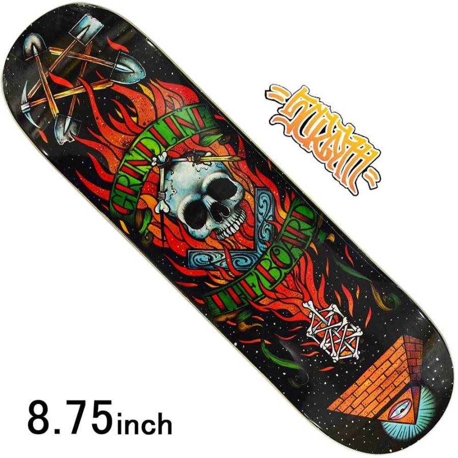 スケボー スケート デッキ 毎日がバーゲンセール スケートボード Grindline Skateparks グラインドライン スケートパーク 8 75inchストリート Board ファッション ア オシャレ 板 The