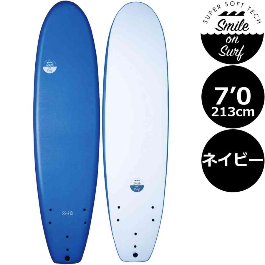 スマイルオンサーフ 213 Smile On Surf トライフィン リーシュ付