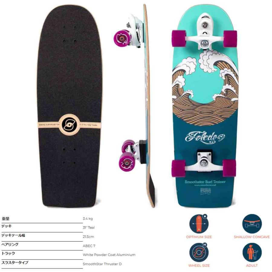 Smoothstar 31.5 Holy Toledo THD スムーススター サーフトレーナー 