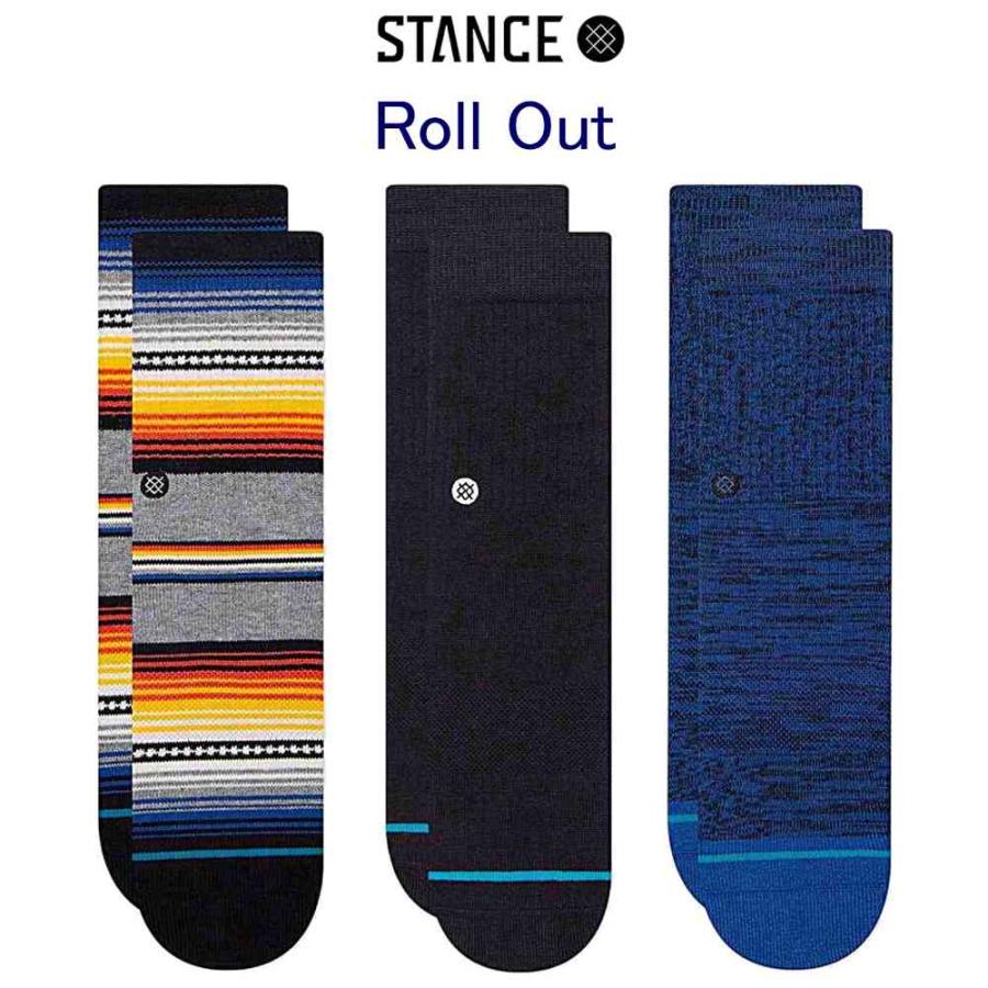 STANCE（スタンス） ソックス 靴下 レディース ボーイズ キッズ 3足