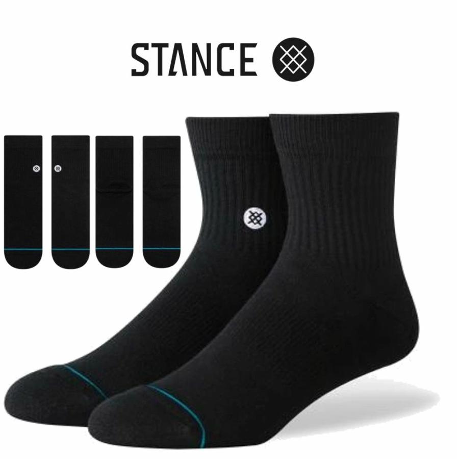 STANCE（スタンス） ソックス ソックス 靴下 アイコン クォーター Icon