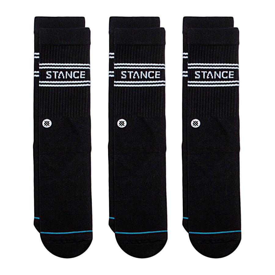 Stance スタンス Stance Socks Basic 3 Pack Crew 靴下 ベーシック スリー パック 3足セット キッズ レディース S 22-24.5cm メンズ L 25.5-29.0cm 定番 ギフト｜butterflygarage｜03