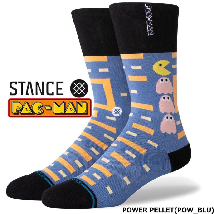 STANCE（スタンス） PAC MAN SERIES NAMCO WAKA POWER PELLET 靴下 Socks パックマン ナムコ ...