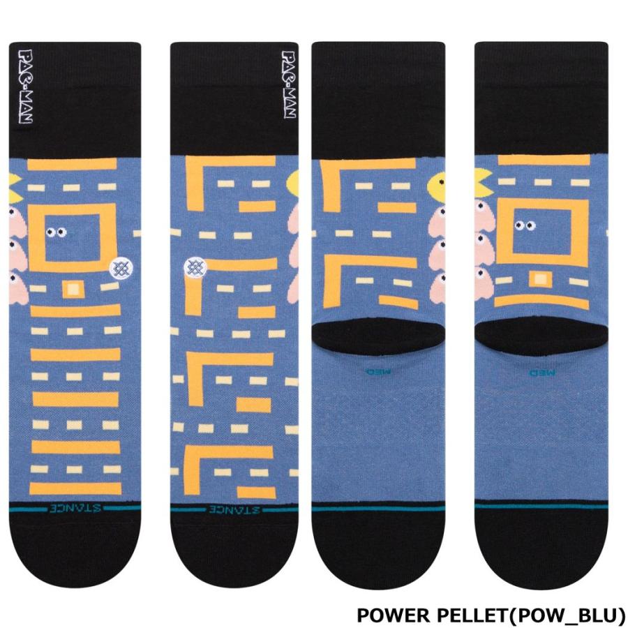 STANCE（スタンス） PAC MAN SERIES NAMCO WAKA POWER PELLET 靴下 Socks パックマン ナムコ ...