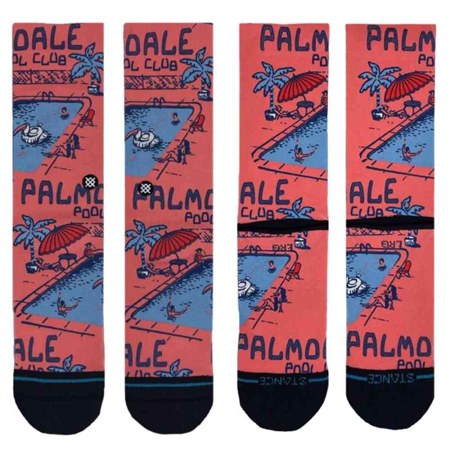 Stance PALMDALE  Crew Stance Socks パームデール  靴下 限定モデル メンズ 25.5-29cm メンズ ファッション 小物 ギフト 男性 彼氏 プレゼント 贈り物｜butterflygarage｜02