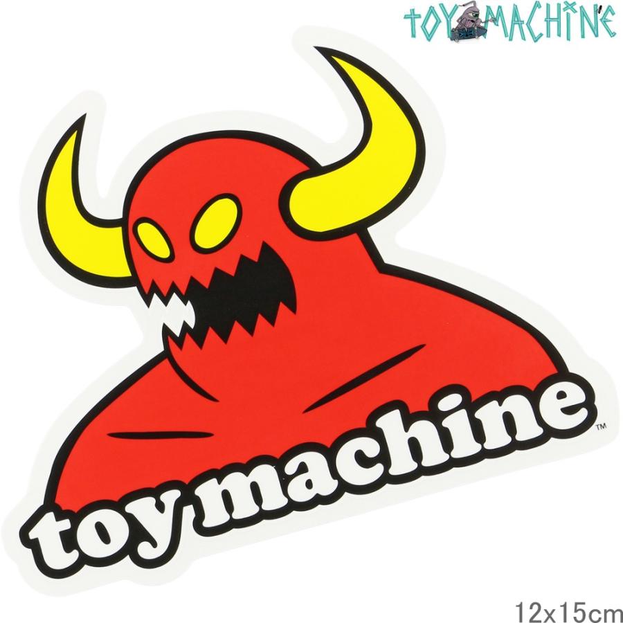 スケートボード スケボー ステッカー Toy Machine Monster 約12x15cm トイマシーン モンスター シール エド・テンプルトン :toymachine1:スケートボード専門店バタフライ - 通販 - Yahoo!ショッピング