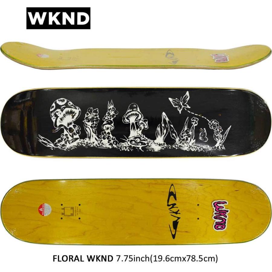 64 Off Wked 7 75 インチ スケボー デッキ ウィークエンド スケートボード Floral かっこいい おすすめ 人気 ブランド Materialworldblog Com
