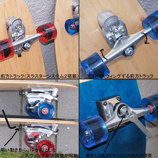 サーパス スケボー スケートボード コンプリート WOODY PRESS