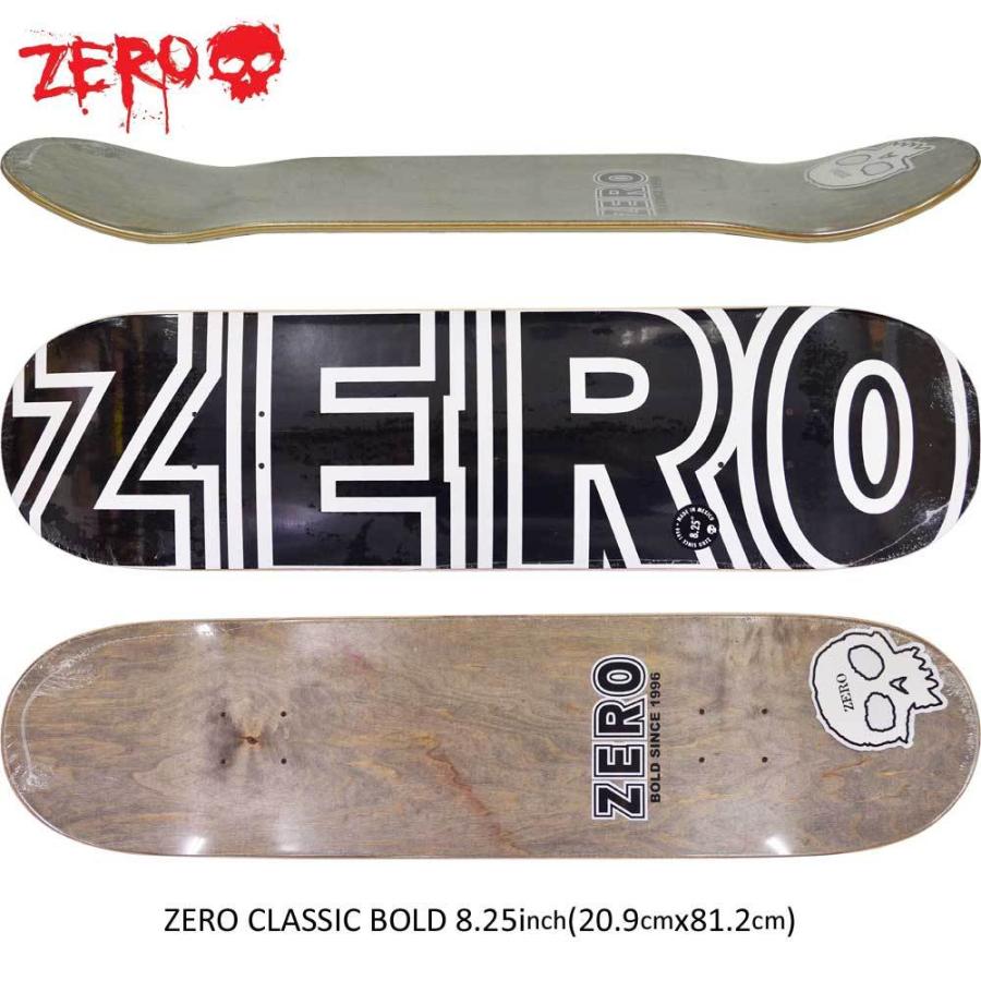 スケボー デッキ スケートボード カリフォルニア Zero Skateboards ゼロ スケートボード 板 Zero Classic Bold 8 25inchteam Model Zero 119 スケートボード専門店バタフライ 通販 Yahoo ショッピング