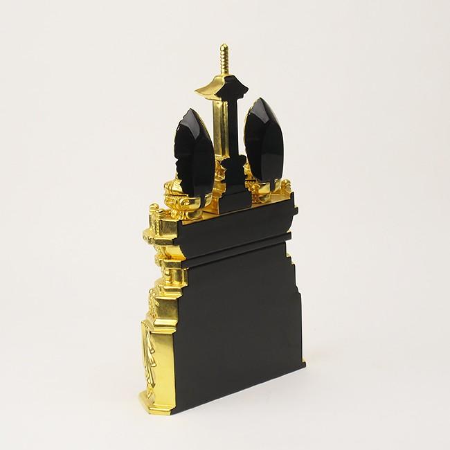 仏像 日蓮宗 三宝尊 1.2寸 純金箔 高さ30.0×幅20.0×奥行6.4cm 仏像 日蓮宗 三宝尊 1.2寸 純金箔 高さ30.0×幅20.0×奥行6.4cm