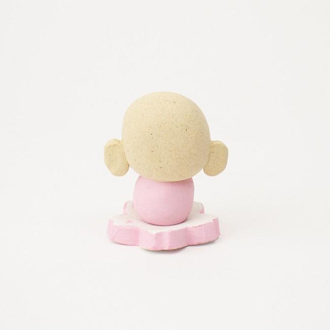 お地蔵さん 笑顔がいちばん H39×W35×D33mm : お仏壇のよねはら 仏具
