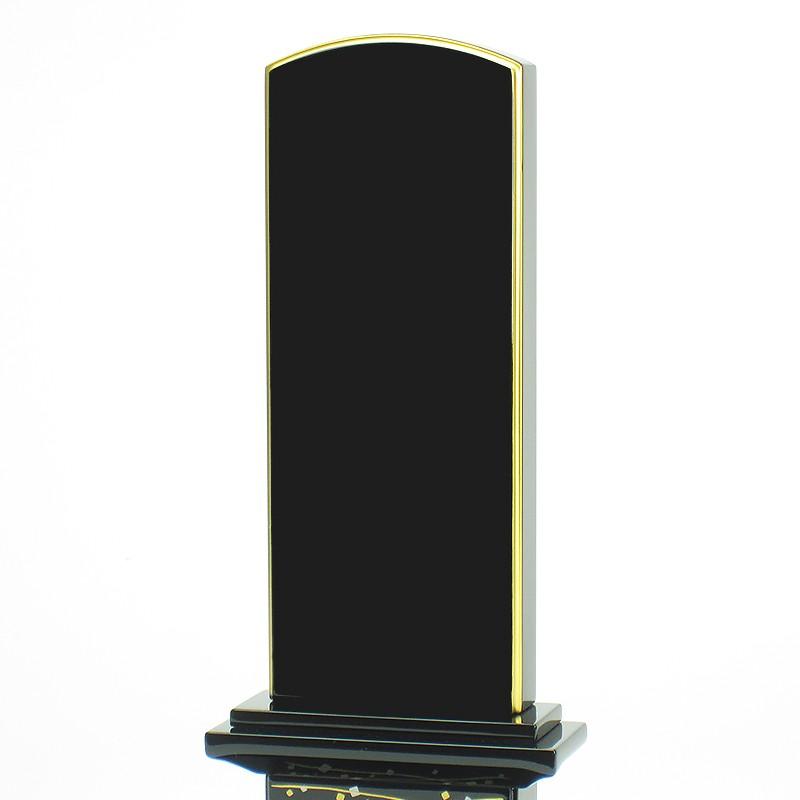 国産上塗位牌 蒔絵位牌　京彩　天の川　4寸（高さ18.9cm）_2