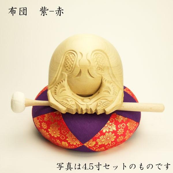 白木 木魚 6寸セット（都） 木魚 0cm