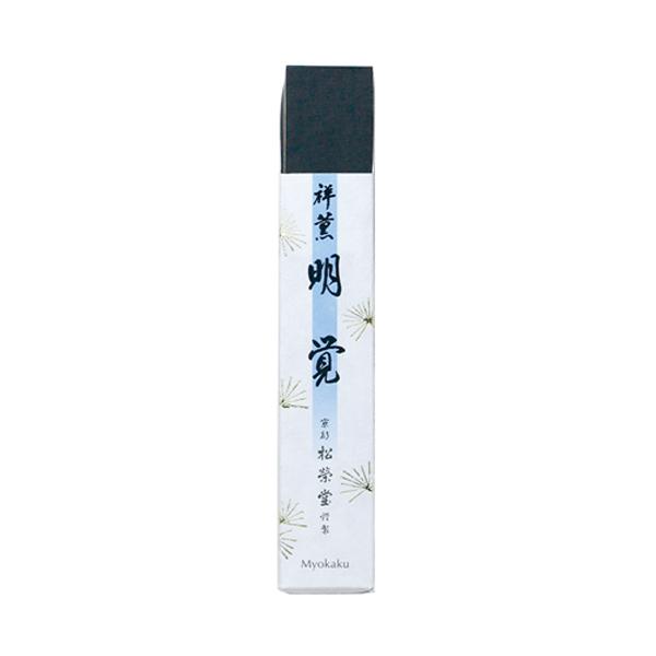 高級線香 新製品 明覚 〜みょうかく〜 祥薫 （松栄堂） : お仏壇のよね 