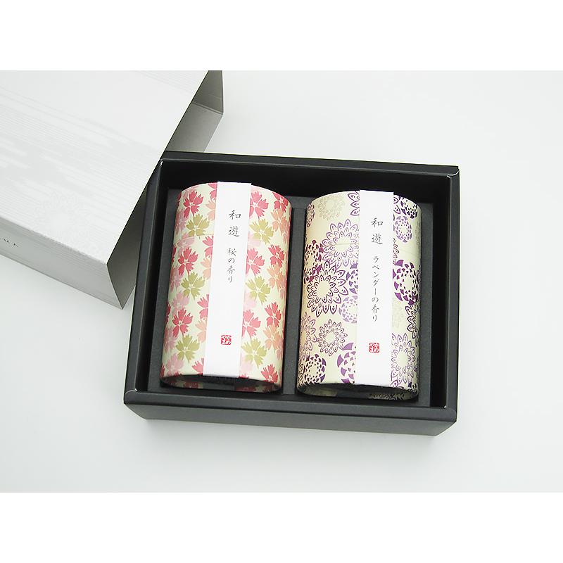贈答・進物線香）和遊ミニ寸 2箱セット (9種類の中からお選びください