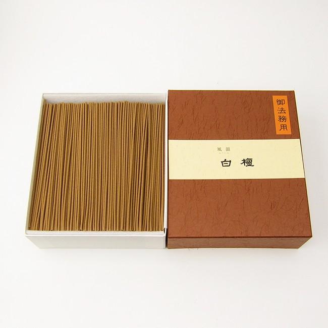 線香 風韻 白檀 短寸350g入 御法務用（みのり苑） : お仏壇のよねはら