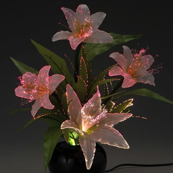 お盆提灯・蓮華灯・グランドルミナス 白リリーLED