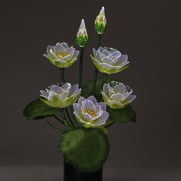 お盆提灯・蓮華灯・グランドルミナス ラージ 蓮の華 LED : お仏壇の