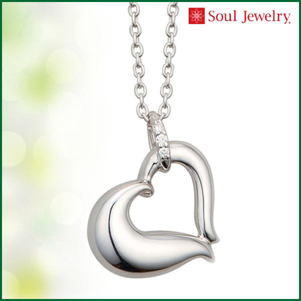 Soul Jewelry - 遺骨 付属品 遺骨シャンデリア プチオープンハート プラチナ 遺骨付属品 メモリアル 首飾り キッチン、日用品、文具-骨壺、骨袋