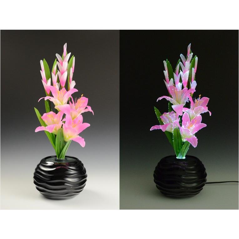 光ファイバー使用の光る仏花【7色に変化する煌めくお花 テルミナ 光ファイバー使用の光る仏花【7色に変化する煌めくお花 テルミナ