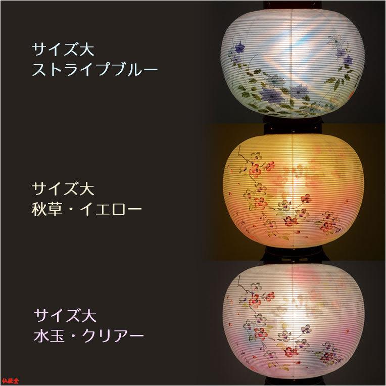 お盆提灯 廻る幻想的な灯り 回転筒 小菊 桔梗ブルー サイズ大 盆ちょうちん 行灯 お盆飾り 色柄提灯 花柄提灯 Bg B 仏壇 位牌 仏像専門店 通販 Yahoo ショッピング
