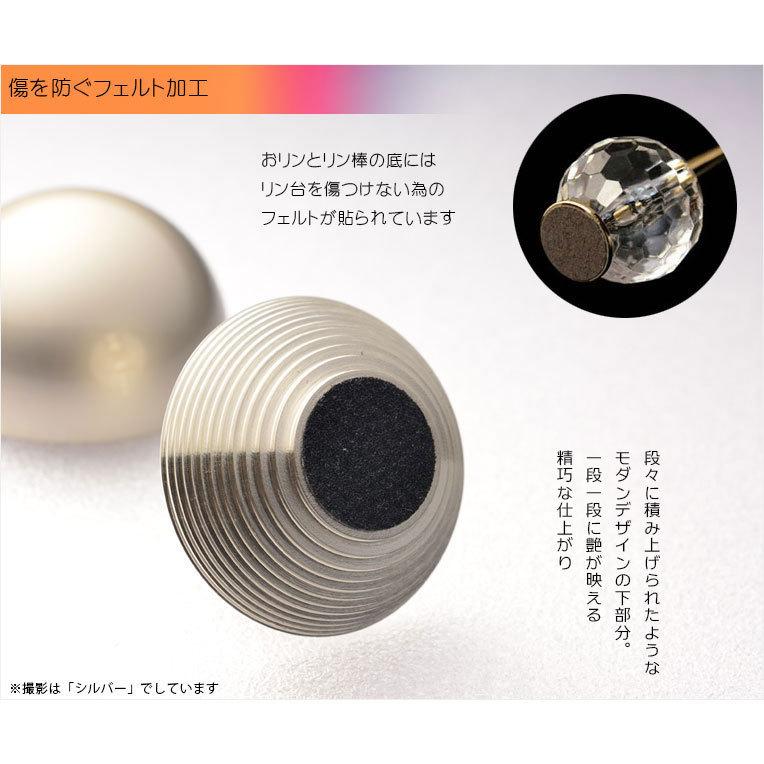 国産仏具【骨壺一体型:たまゆらりん・1.8寸 クリア クリスタル 国産仏具【骨壺一体型:たまゆらりん・1.8寸 クリア クリスタル