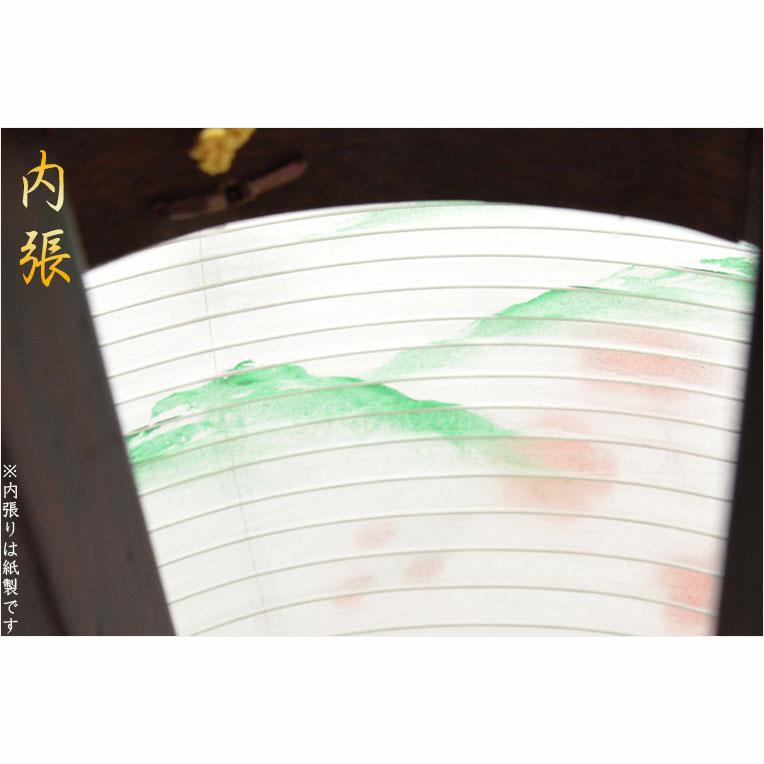 特選 高級盆提灯【八女提灯:コンパクトサイズ・天然木・絹二重 特選 高級盆提灯【八女提灯:コンパクトサイズ・天然木・絹二重